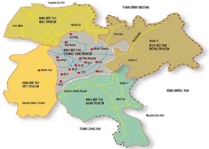 Bản đồ khu vực phục vụ